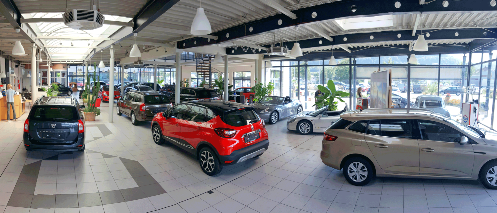 Ein Einblick ins Autohaus
